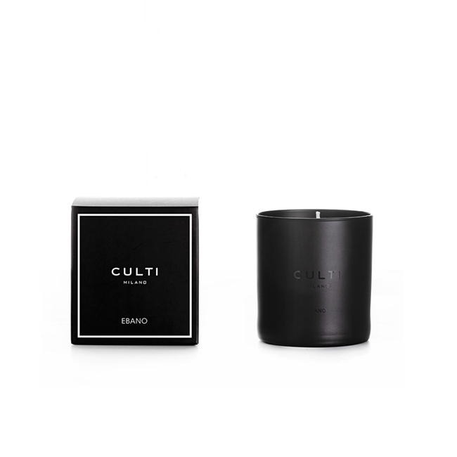 Свічка Black 270 г. Ebano, CULTI Milano