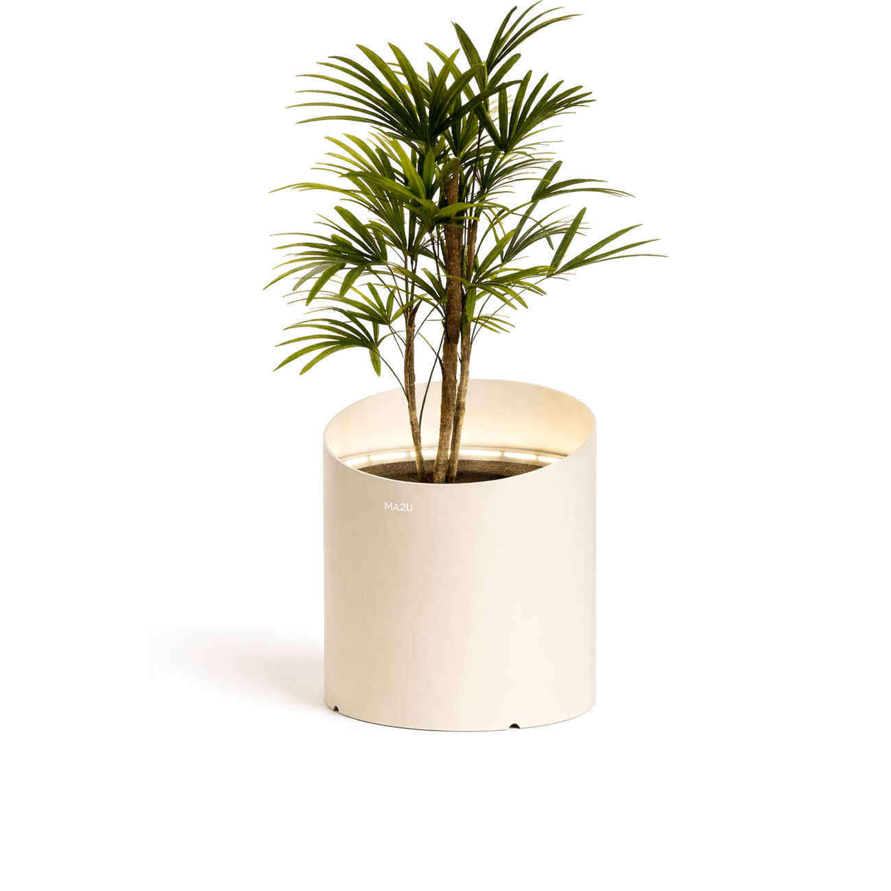 Світлове кашпо Wedge Ivory Large, MAZU