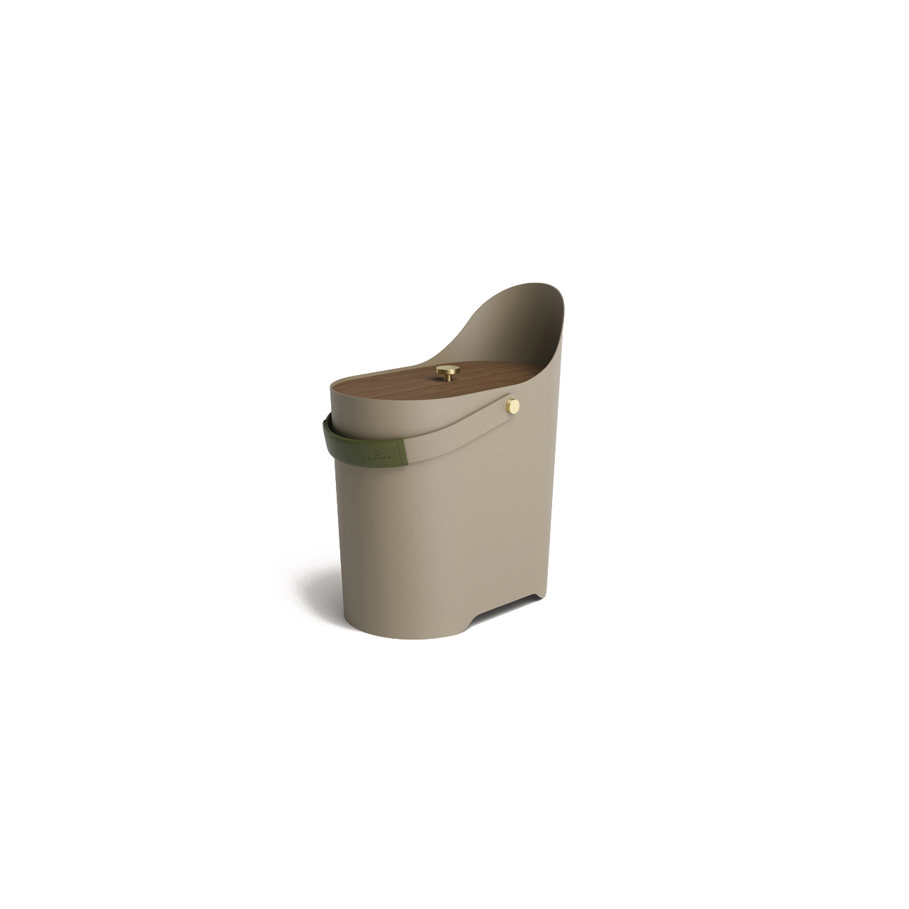 Дизайнерське відро Tilda – Olive, Eldvarm